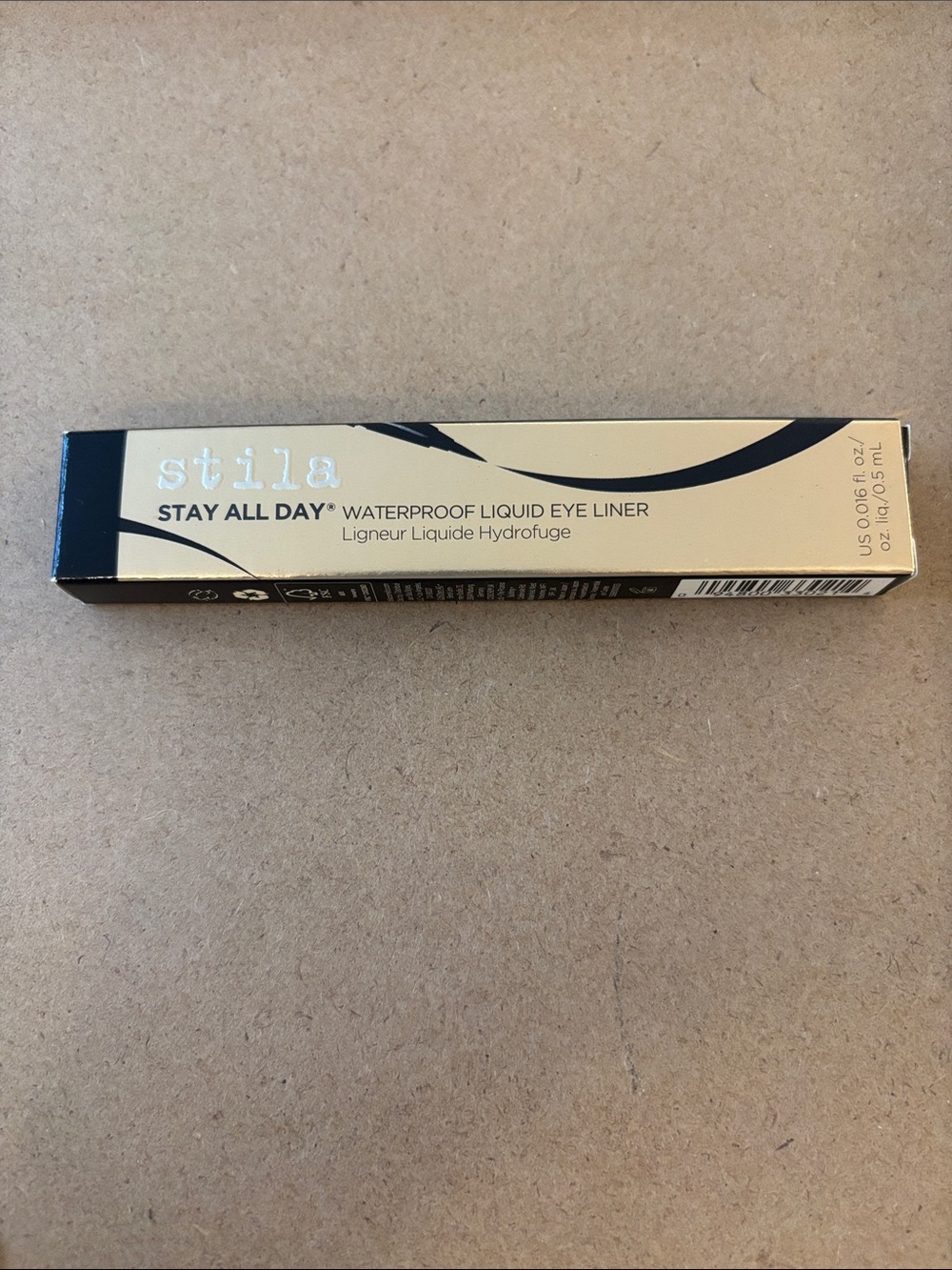 Stila Stay All Day Waterproof Liquid Eye Liner - Intense Black
